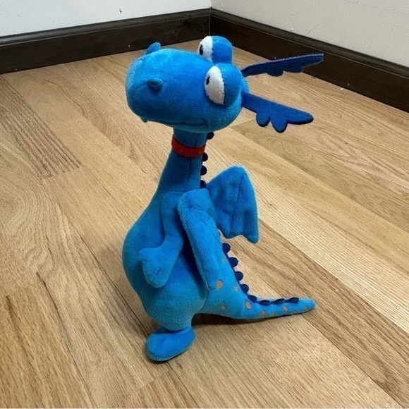 Disney Stuffy Doc Mcstuffins Plush Dragon Blue Kids Toy Stuffed - Picture 4 of 7